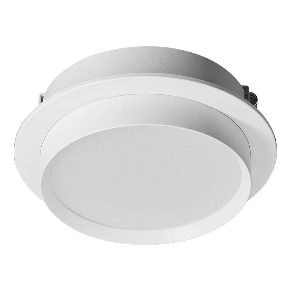 Точковий світильник вбудований ARDERO DL2817 під лампу GX53 Білий (80660)