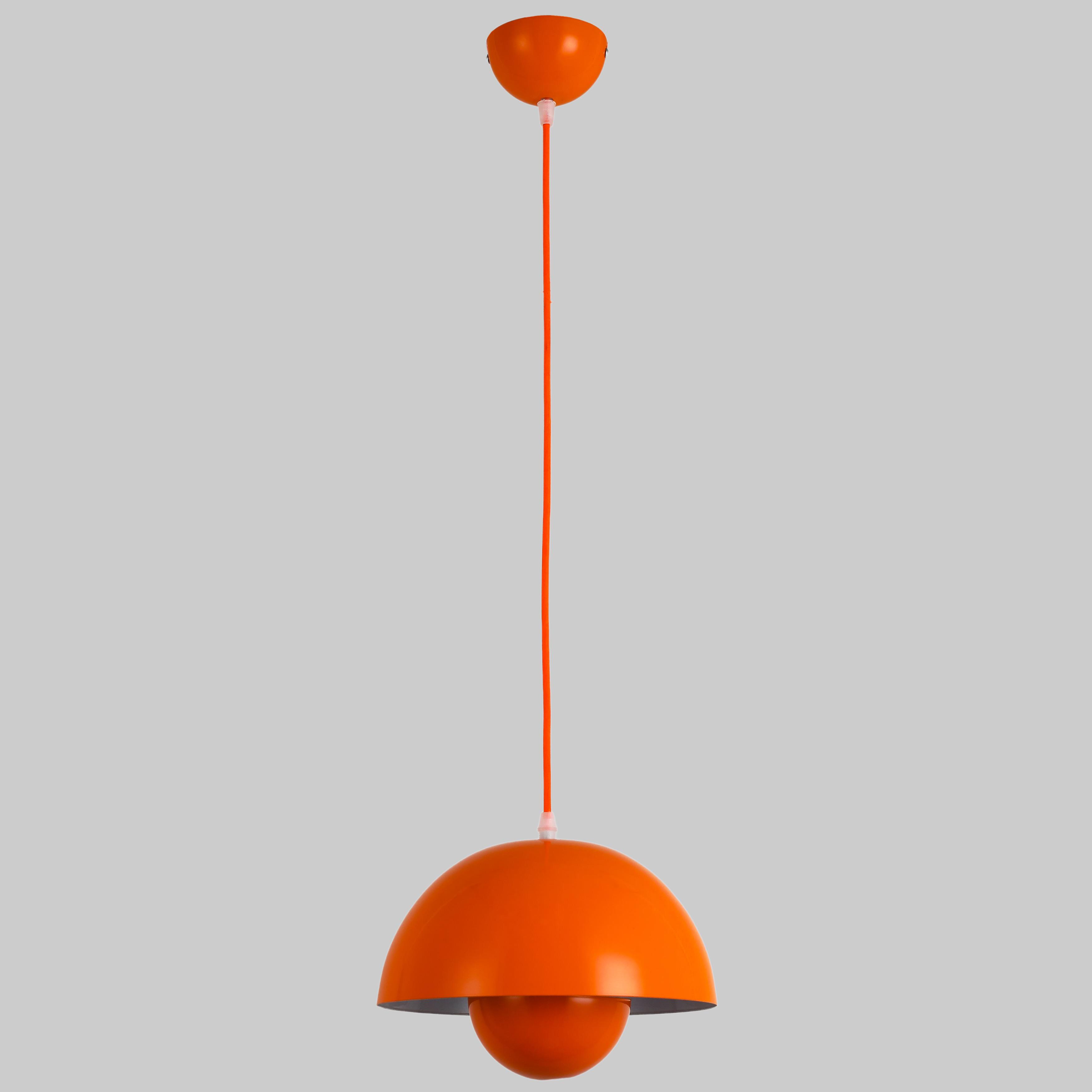Светильник подвесной 25 см Оранжевый (909-XL905-1 ORANGE) Светильник подвесной 25 см Оранжевый (909-XL905-1 ORANGE)