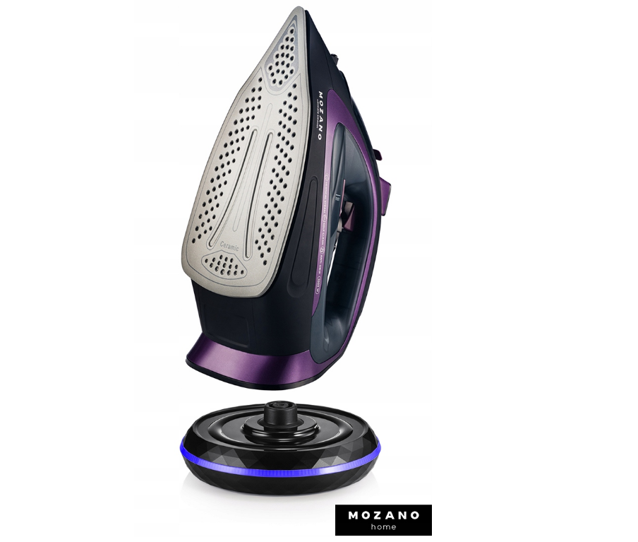 Утюг беспроводной Mozano Ultimate Smooth с системой самоочистки 2600 Вт (1896413077) - фото 4 Утюг беспроводной Mozano Ultimate Smooth с системой самоочистки 2600 Вт (1896413077) - фото 4