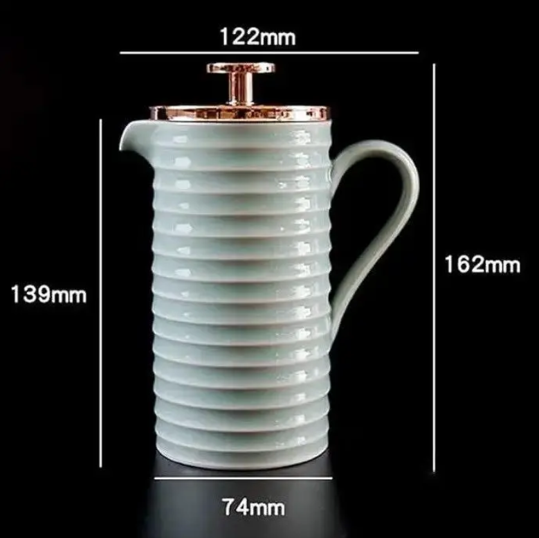 Френч-пресс для чая и кофе Brewista Ceramic Pot 350 мл керамический (300471) - фото 3 Френч-пресс для чая и кофе Brewista Ceramic Pot 350 мл керамический (300471) - фото 3