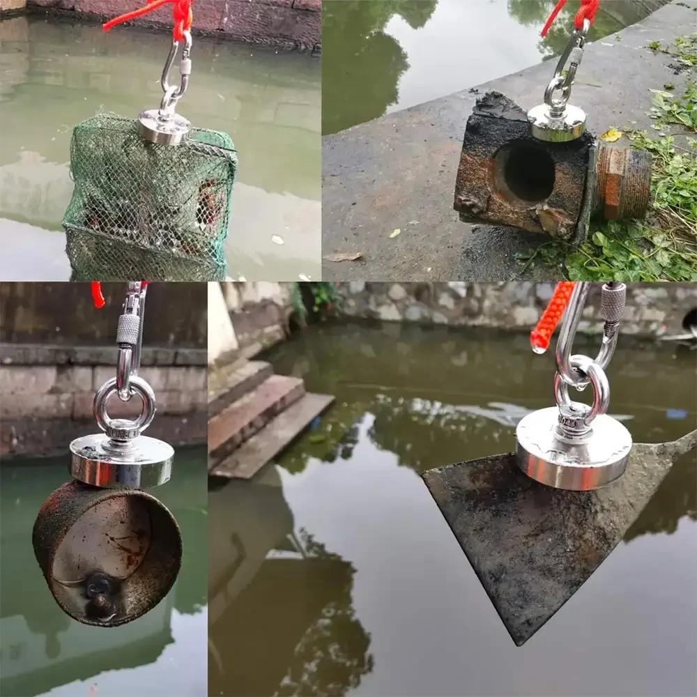 Неодимовый магнит с поисковым кольцом 60 мм до140 кг - фото 8 Неодимовый магнит с поисковым кольцом 60 мм до140 кг - фото 8