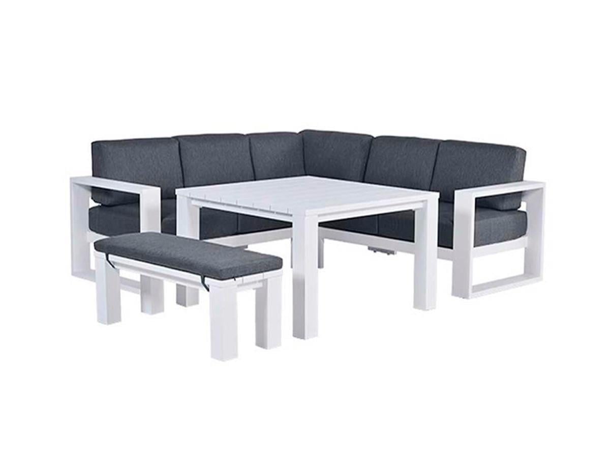 Комплект уличной мебели мягкой Loft с металлическим каркасом (KS-1313-NM)