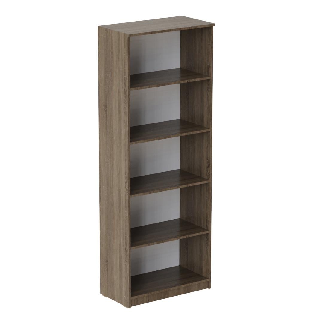 Шкаф Анжело Ferrum-decor на 5 полок 1900x700x380 мм ДСП 16 мм Дуб Сонома Трюфель (FRD-105011)