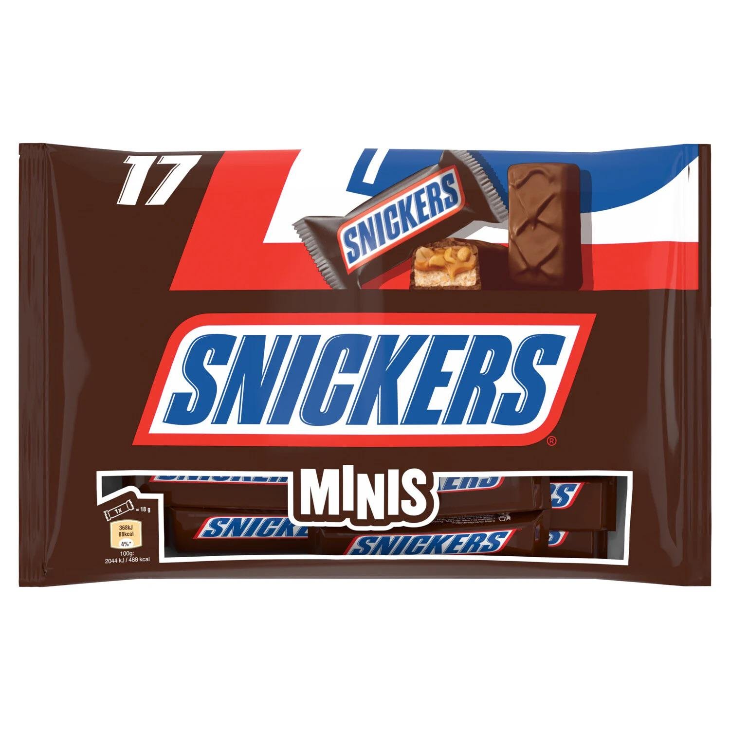 Батончики Snickers minis 17 шт. 333 г (2525621783)