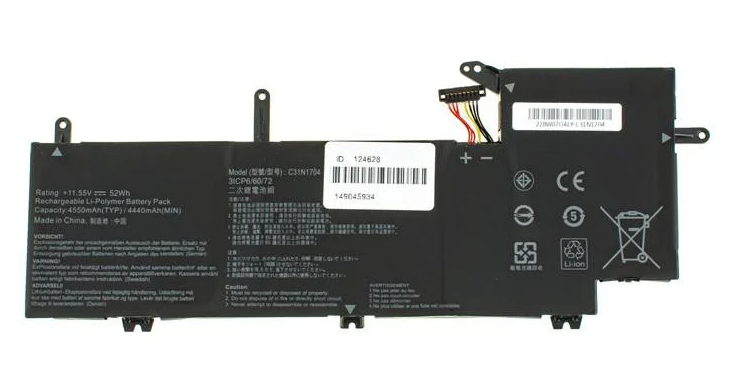 Аккумулятор для ноутбука Asus C31N1704 (124628)