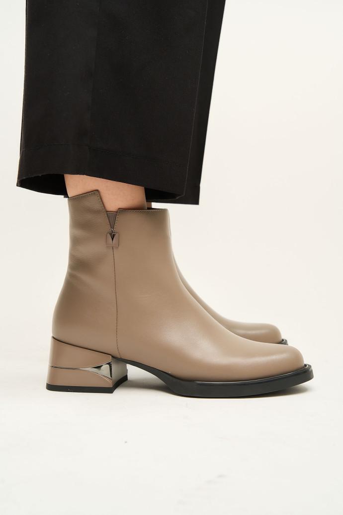 Черевики жіночі Fabio Monelli р. 37 Бежевий (180678) - фото 2