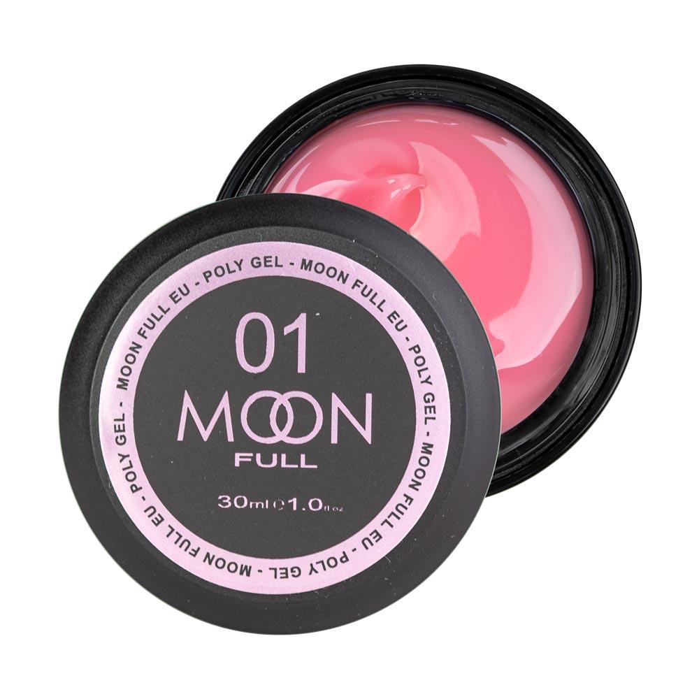 Полигель для наращивания Moon Full Poly Gel №01 30 мл