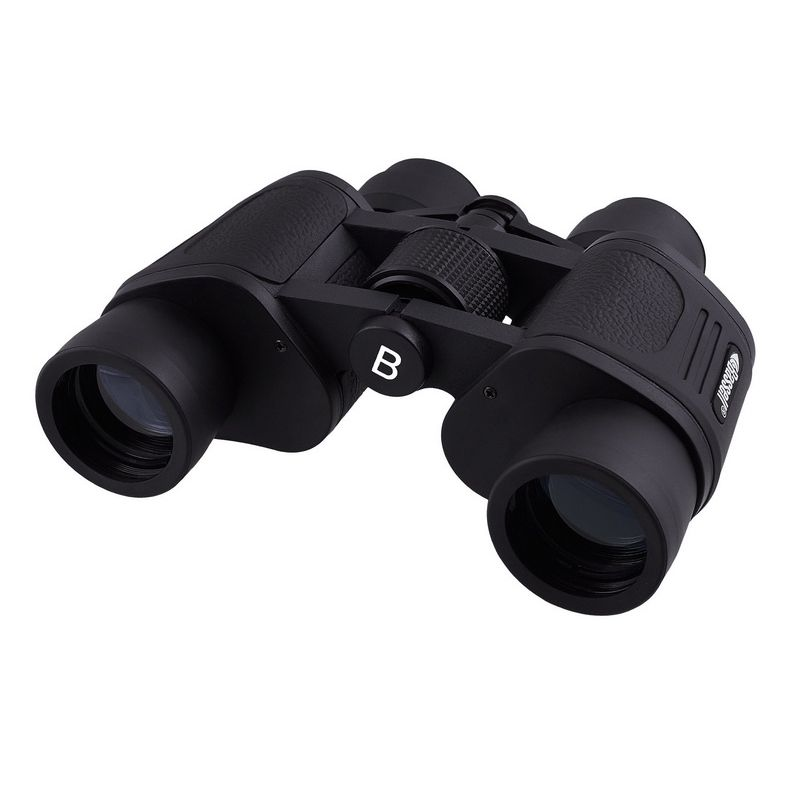 Бинокль Bassell 8x40 Porro с 8-кратным постоянным увеличением, защищенный от пыли и грязи, алюминиевый, черный (opt-14137)