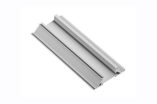 LED-профіль алюмінієвий вузький GTV GLAX для перегородок для набивання 19 мм 3 м Срібний (27771075)