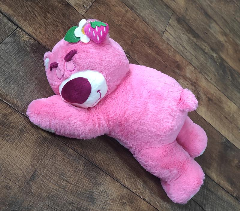 Мягкая игрушка Медведь с пледом 2в1 Розовый (30101176) - фото 5