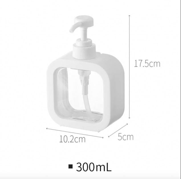 Дозатор для рідкого мила 300 мл Білий (ad7d7c0a) - фото 8