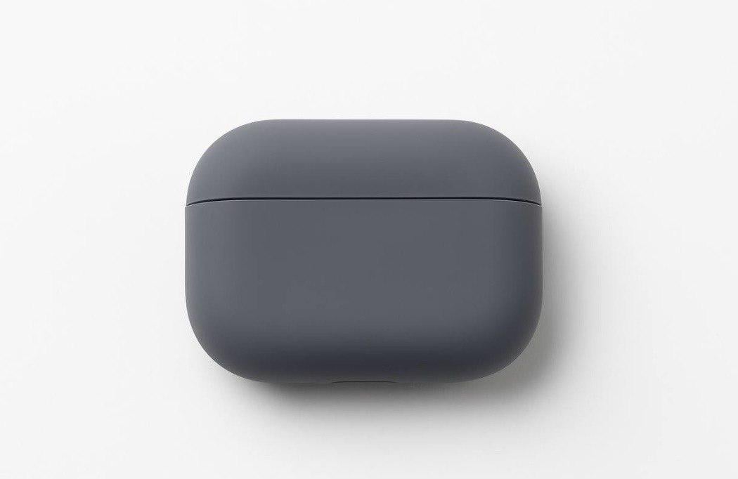 Чехол Slim Silicon Case for AirPods 3 Gray (м01099) - фото 1 Чехол Slim Silicon Case for AirPods 3 Gray (м01099) - фото 1