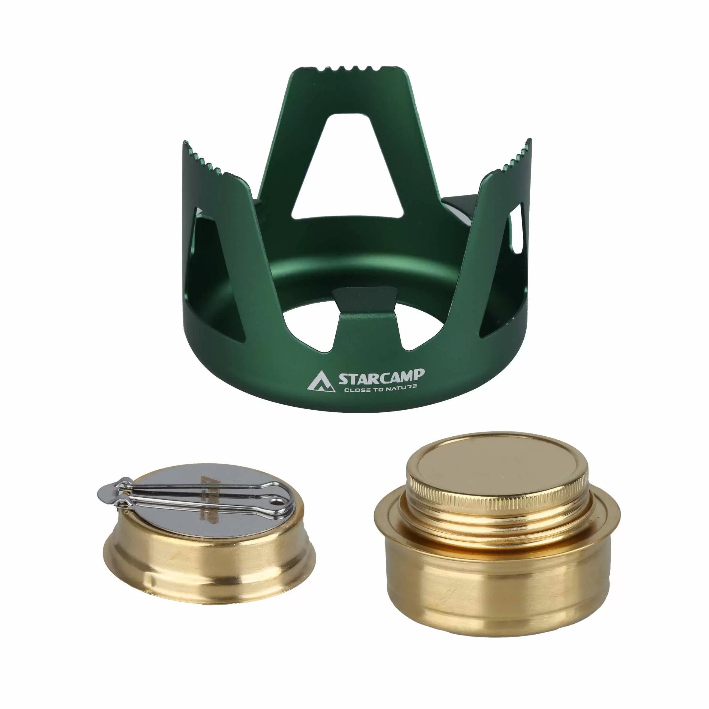 Спиртовий пальник Starcamp HX-AS01 Green (SC127) - фото 4 Спиртовий пальник Starcamp HX-AS01 Green (SC127) - фото 4
