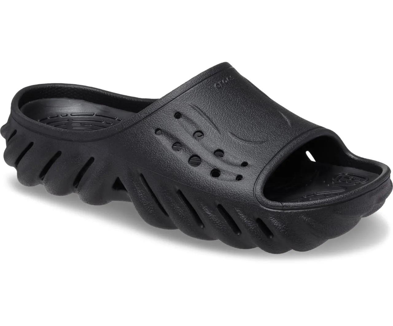 Шльопанці Crocs Echo Slide M11 р. 44/28,5 см Black (208170) - фото 1