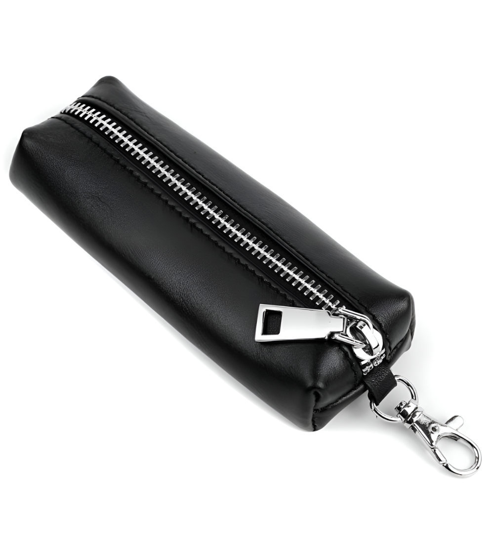 Ключница из натуральной кожи Черный (74133-2)