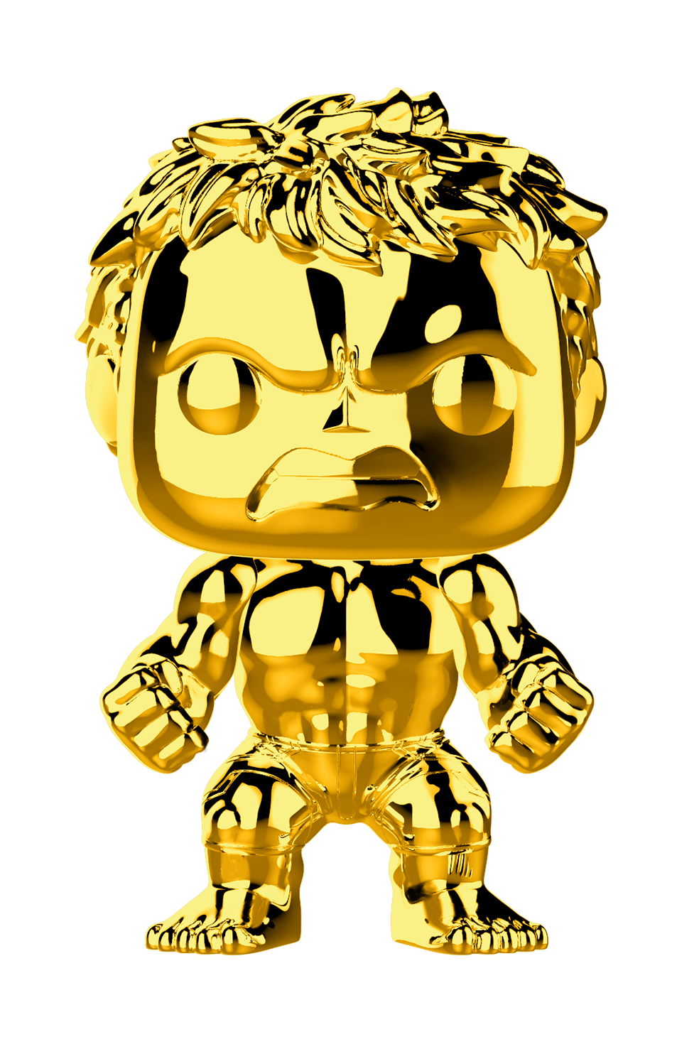 Игровая фигурка Funko Pop! Серии Марвел 10 лет Халк 9,6 см Золотой хром