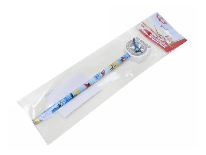 Олівець чорнографітний Crayola із фігурною гумкою HB 4 види (MTT-42695)