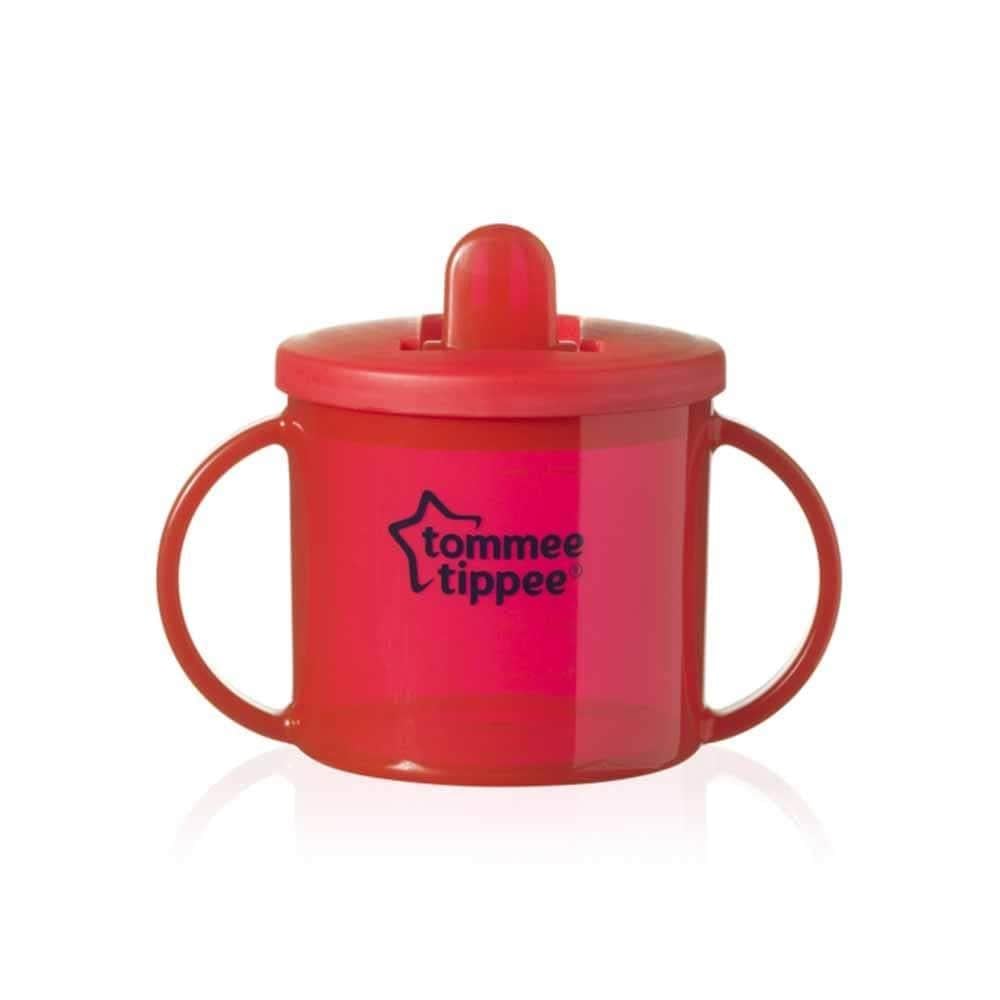 Первая чашка Tommee Tippee с ручками 4 мес 190 мл Красный (TT0049-ROSU)