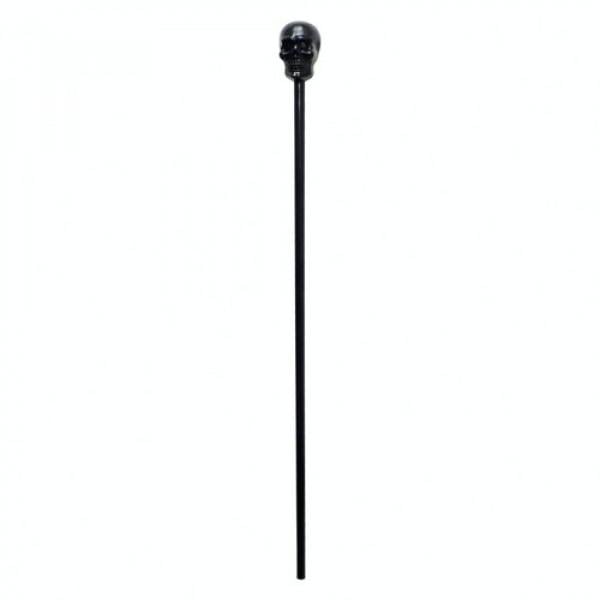 Декор на Хэллоуин Seta трость Череп черный (16-147BLK) Декор на Хэллоуин Seta трость Череп черный (16-147BLK)