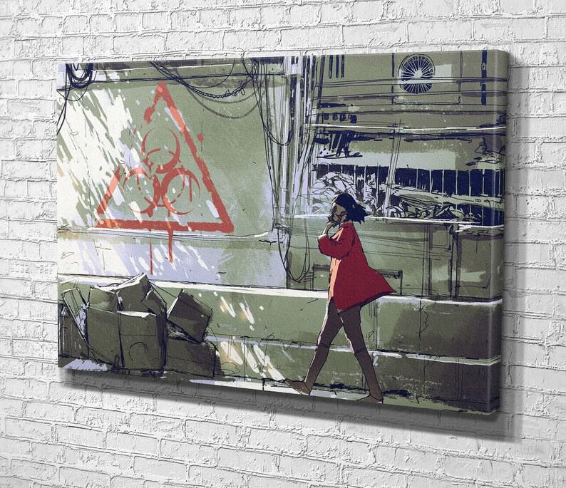 Картина для интерьера Биологическая опасность 120x80 см (759)