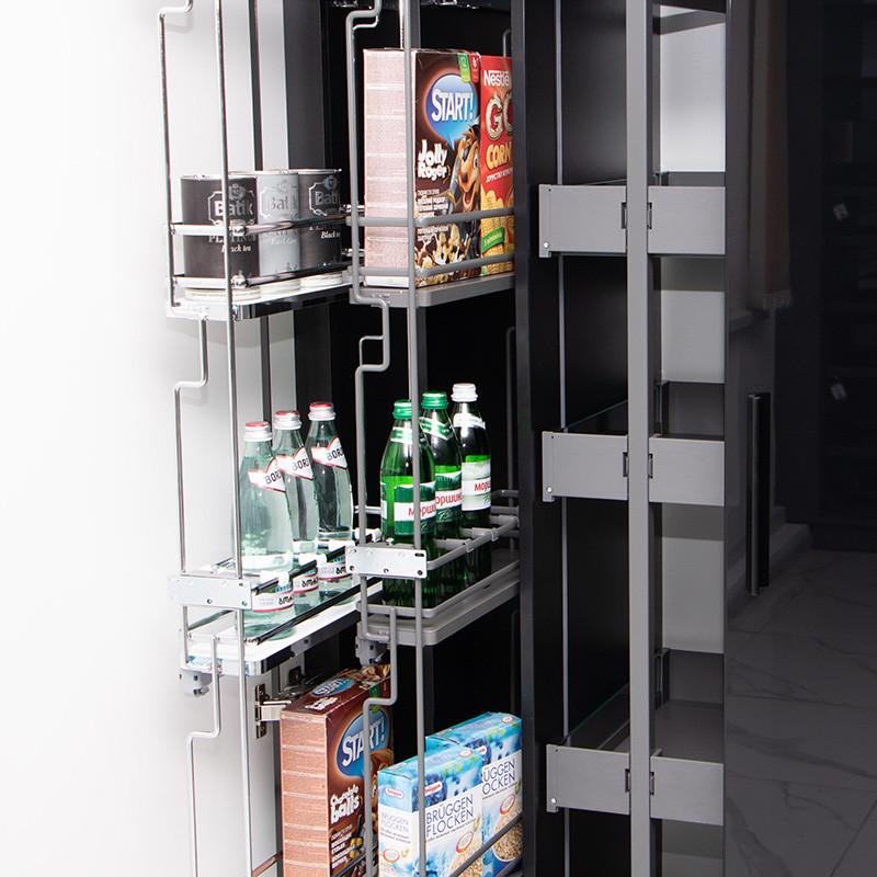 Карго высокое Vibo Galaxy 150x1700 мм 5 полок Графит (ELQGM155SXPRPOMBVGF) - фото 5