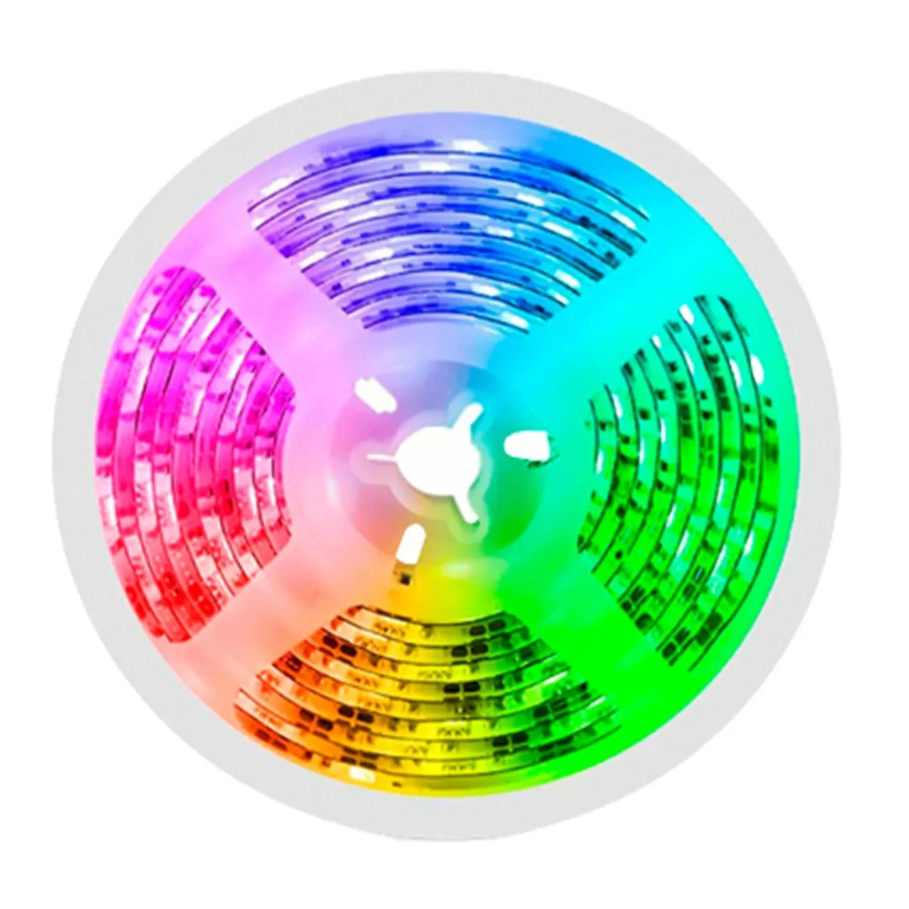 Стрічка світлодіодна RGB 5050 USB з додатком Bluetooth з пультом 5 м