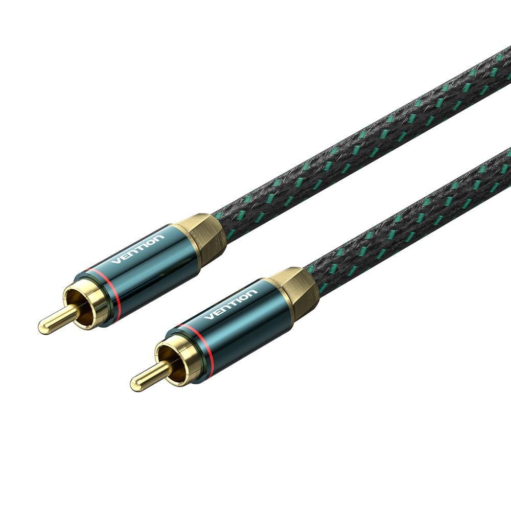 Аудиокабель коаксиальный Vention RCA 3 м Зеленый (BCTGI)