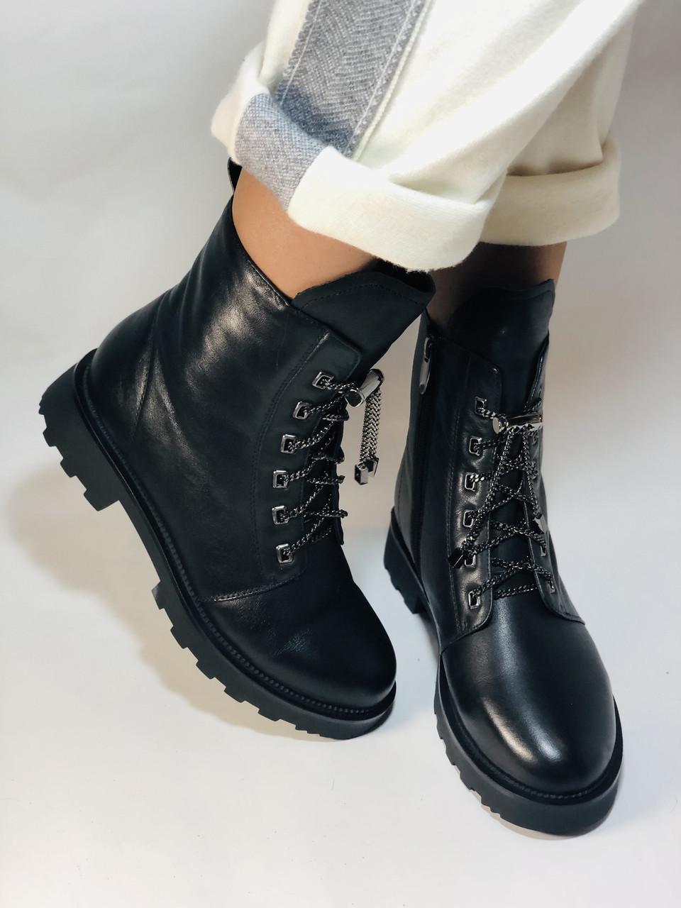 Ботинки женские зимние Polann р. 39 25,0 см Черный (2382) - фото 2 Ботинки женские зимние Polann р. 39 25,0 см Черный (2382) - фото 2