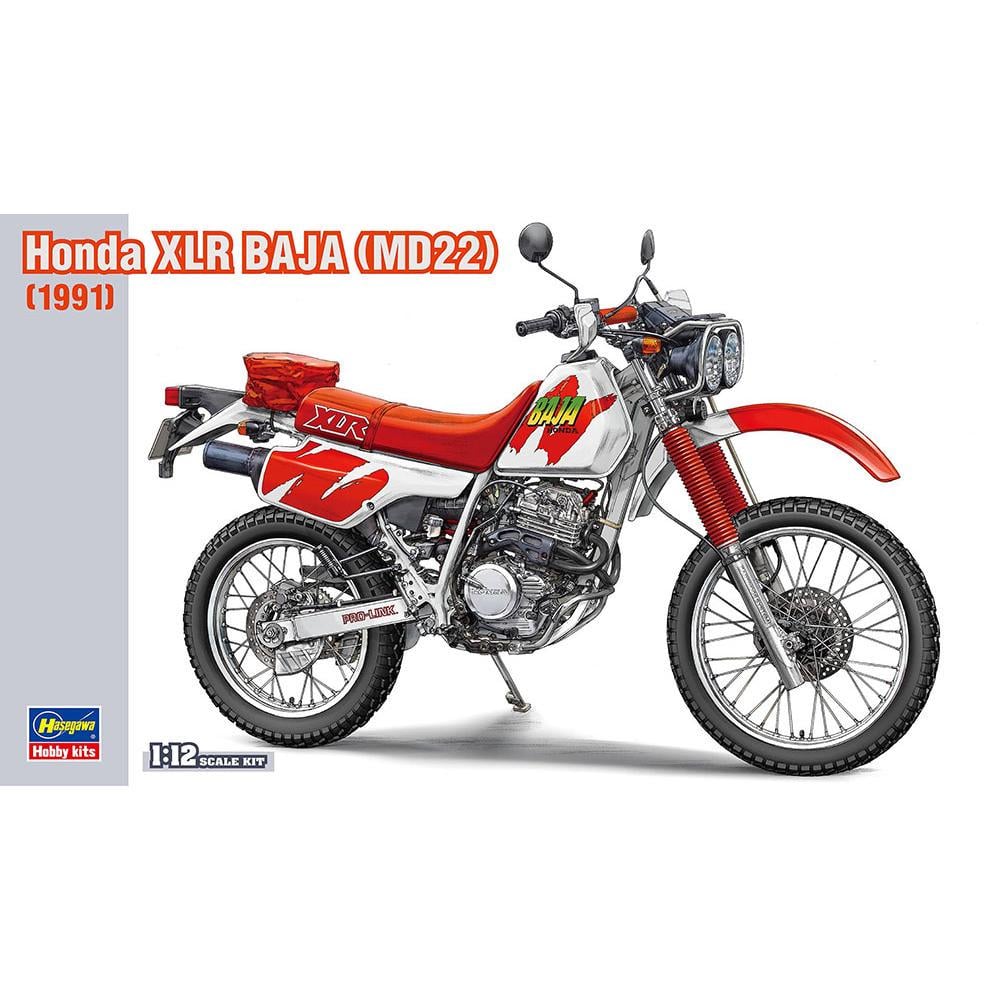 Сборная модель мотоцикла Honda XLR BAJA MD22 Hasegawa (21516)