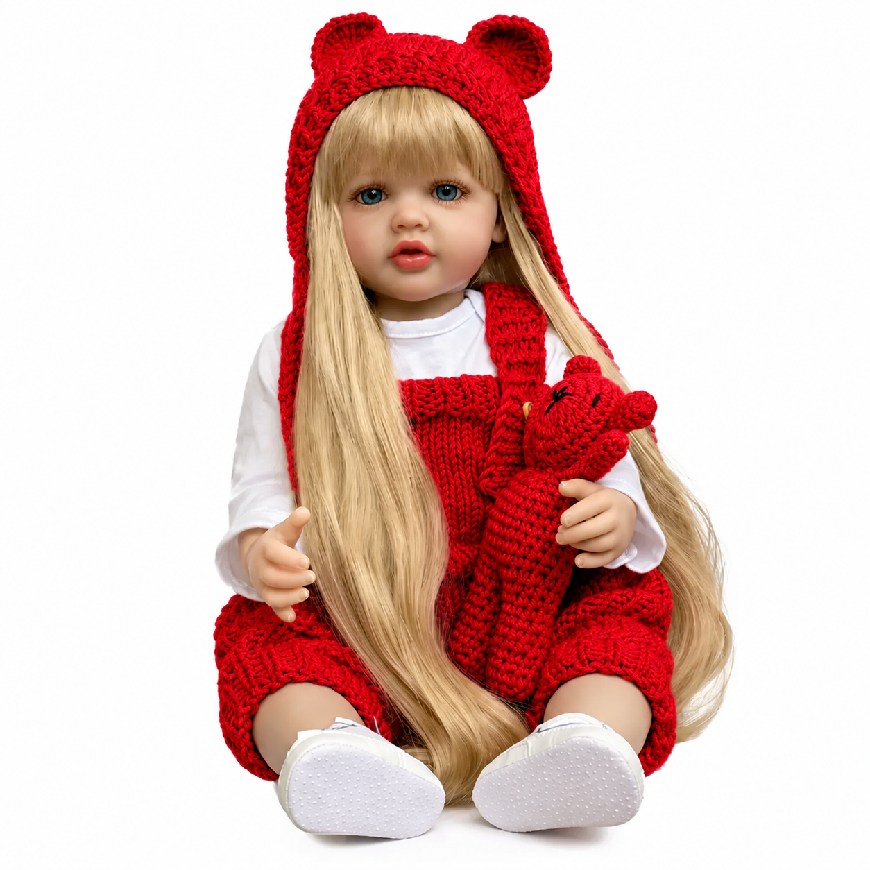 Кукла реалистичная Doll Reborn Baby виниловая 55 см (К0100325)