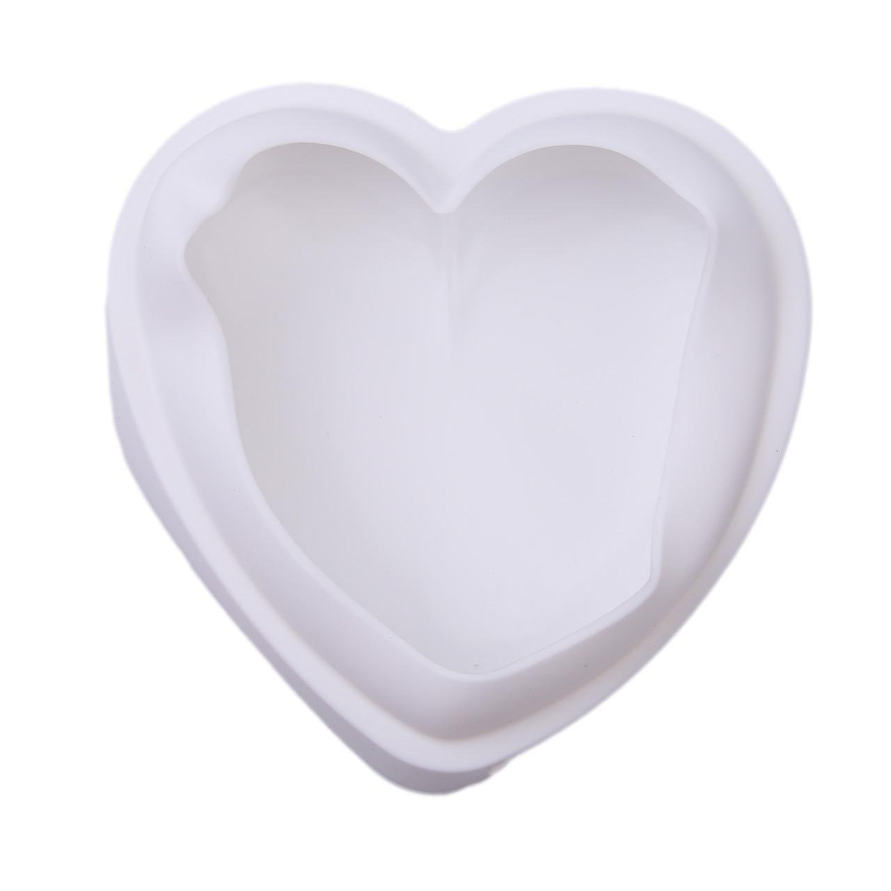 Форма для выпечки силиконовая сердце 15x16 см (2356744401)