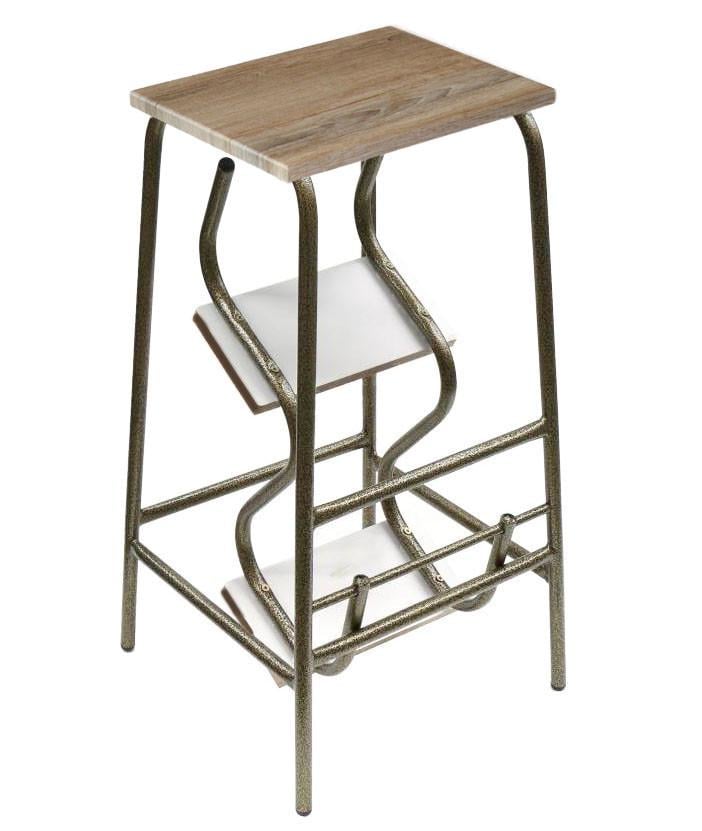 Табурет-стрем'янка Дуб сонома (10646475) - фото 2 Табурет-стрем'янка Дуб сонома (10646475) - фото 2