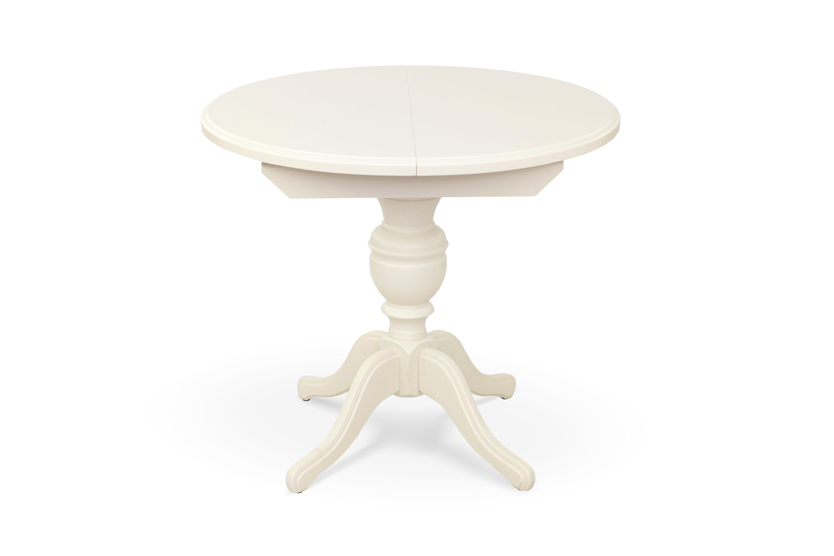 Стол-трансформер раскладной кухонный Comfort Line Гермес Ваниль