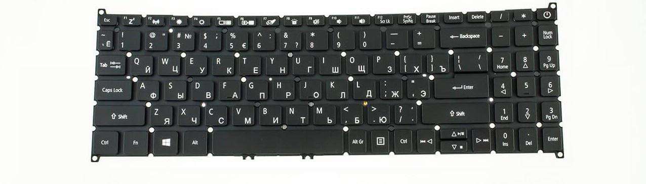 Клавиатура для ноутбука Acer Aspire A317-57G подсветка клавиш (NK.I1513.0JB)