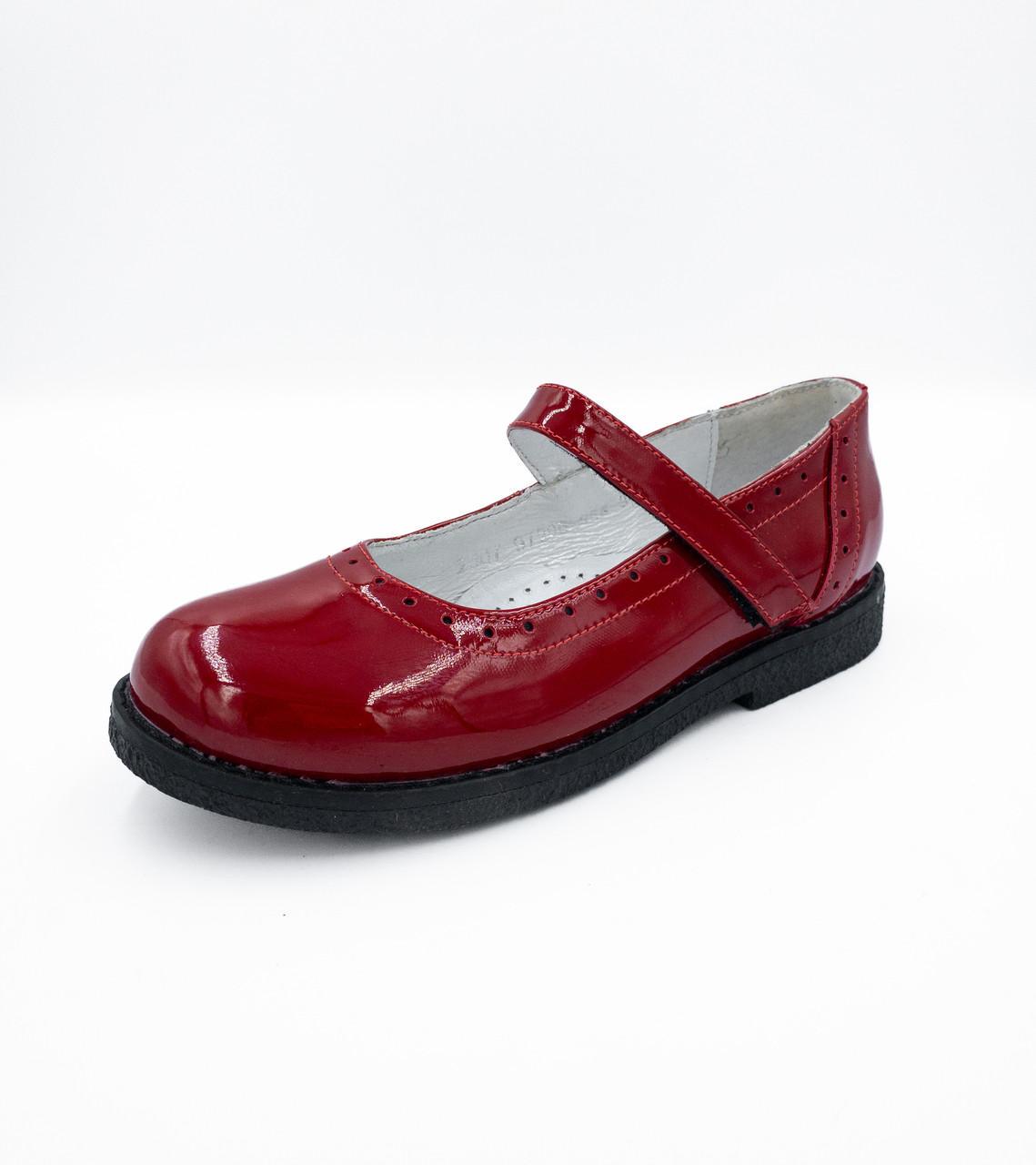 Туфли для девочки Bistfor кожа р. 34 Красный (97206/954) - фото 3 Туфли для девочки Bistfor кожа р. 34 Красный (97206/954) - фото 3