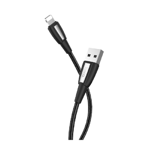 Кабель Hoco Lightning Nylon Titan X39 2,4 A 1 м Black (545243)