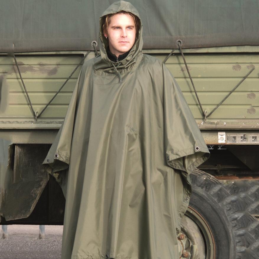 Пончо водонепроникне Оливковий (522278) - фото 11 Пончо водонепроникне Оливковий (522278) - фото 11