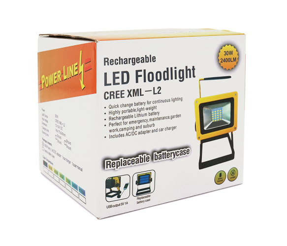 Фонарь Voltronic R15 прожекторного типа 20W аккумулятор 6800 мАч Желтый (26528687) - фото 3 Фонарь Voltronic R15 прожекторного типа 20W аккумулятор 6800 мАч Желтый (26528687) - фото 3