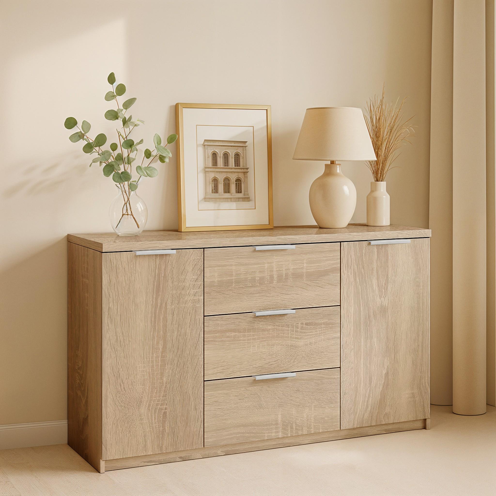 Комод Komfort 1300х450х850 мм Дуб Сонома