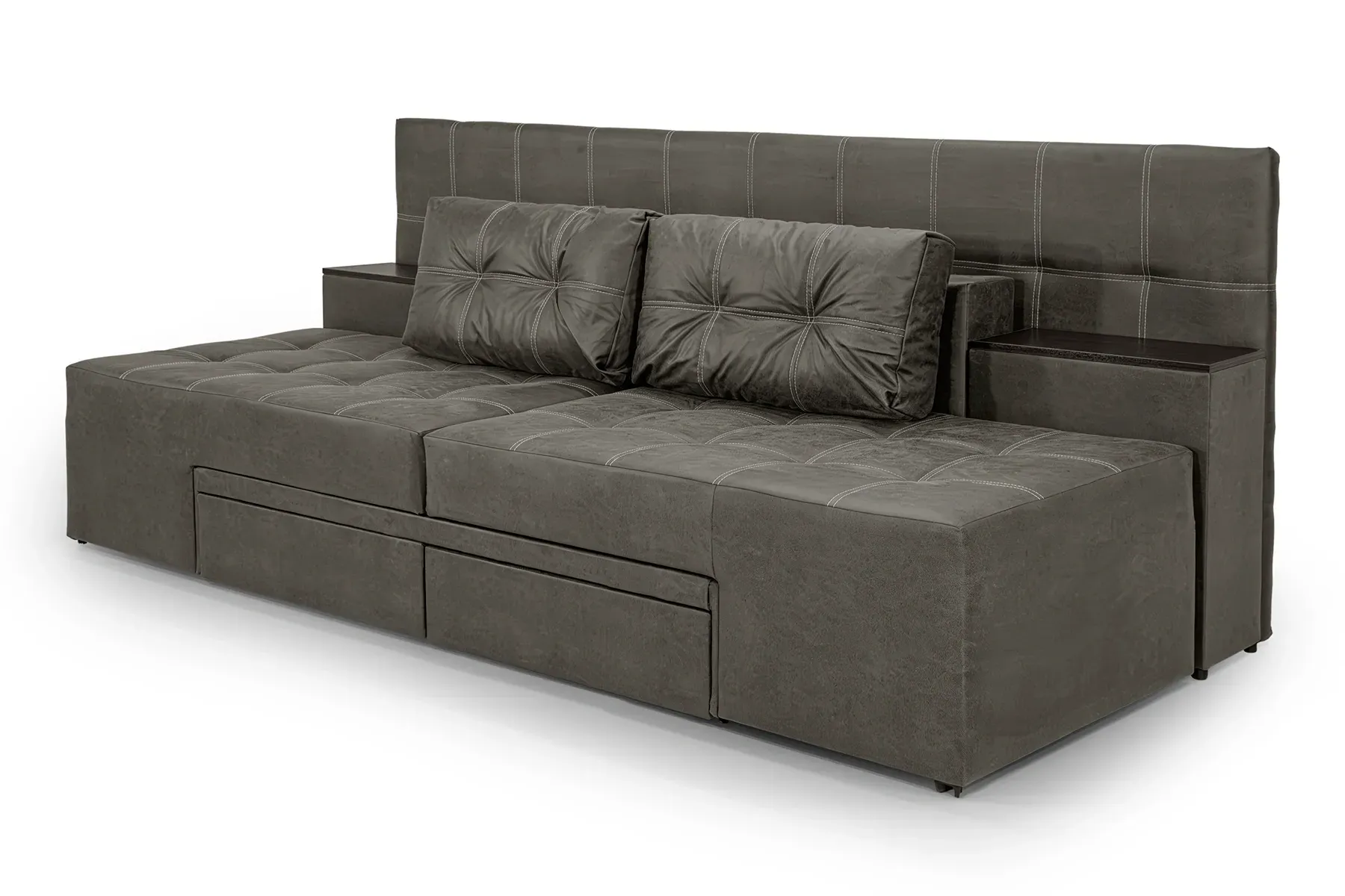 Диван трансформер Преміум 270х112 см Grey (29557858)