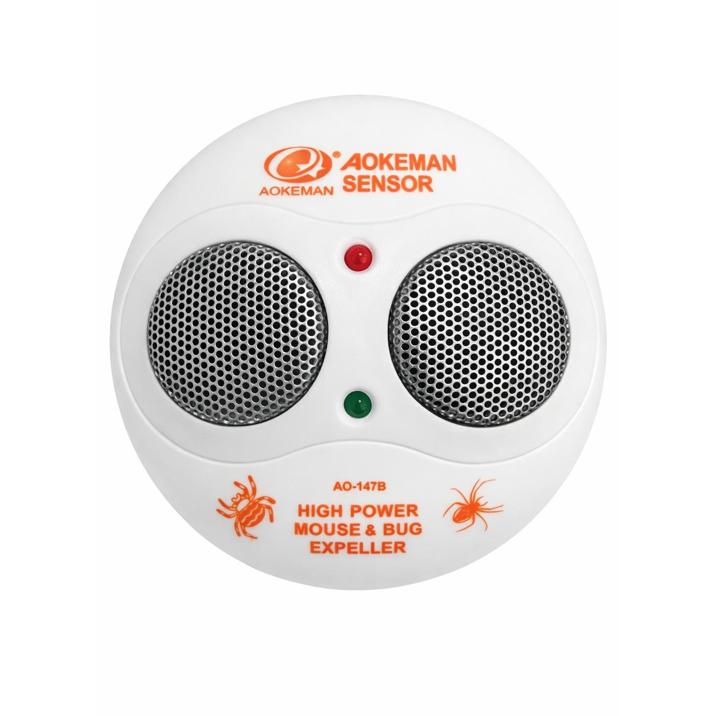 Отпугиватель тараканов и грызунов AO-147B 2в1 электромагнитный и ультразвуковой (6951285867831)