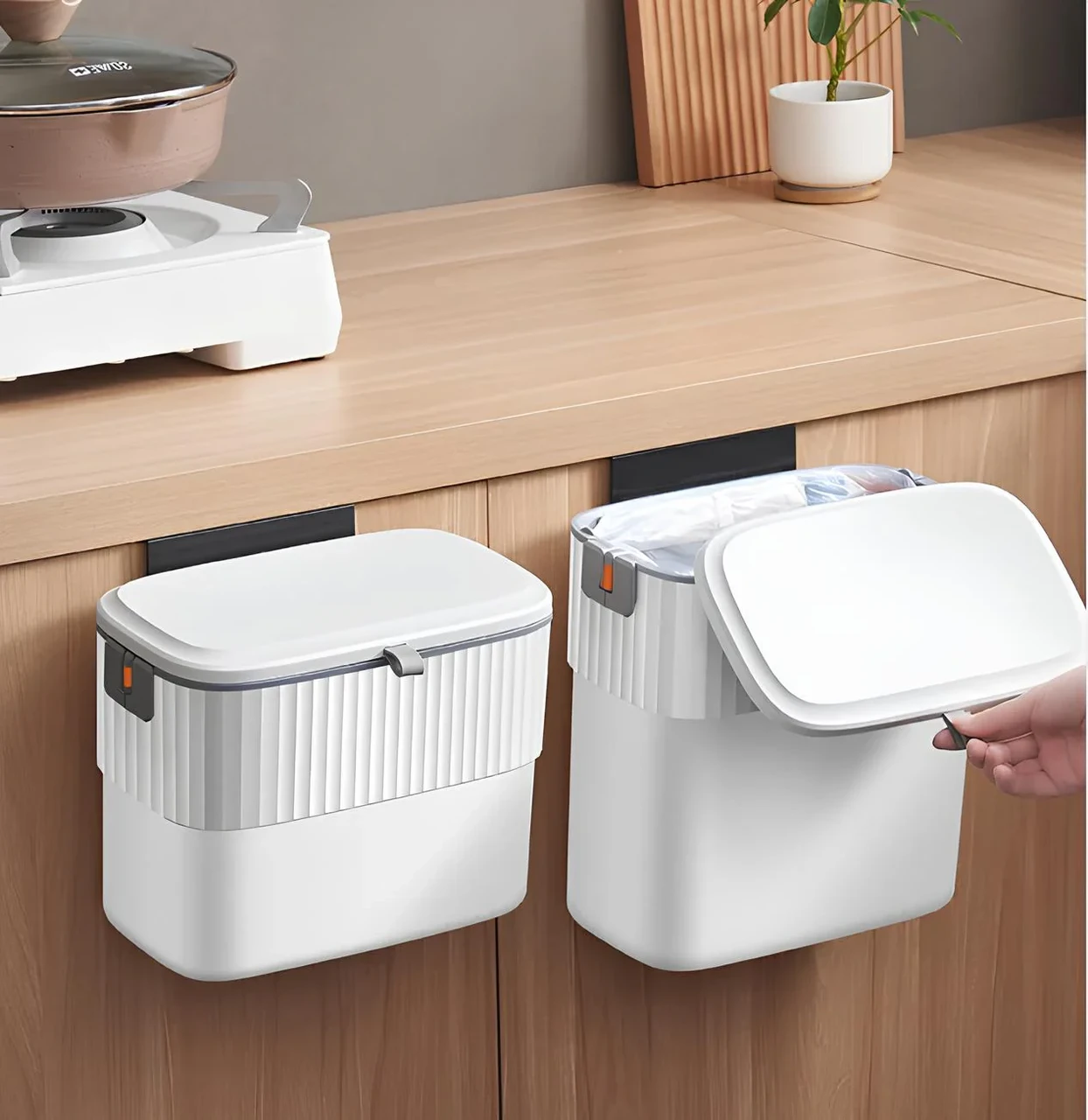 Мусорное ведро JAC подвесное 7 л (25879004) - фото 3