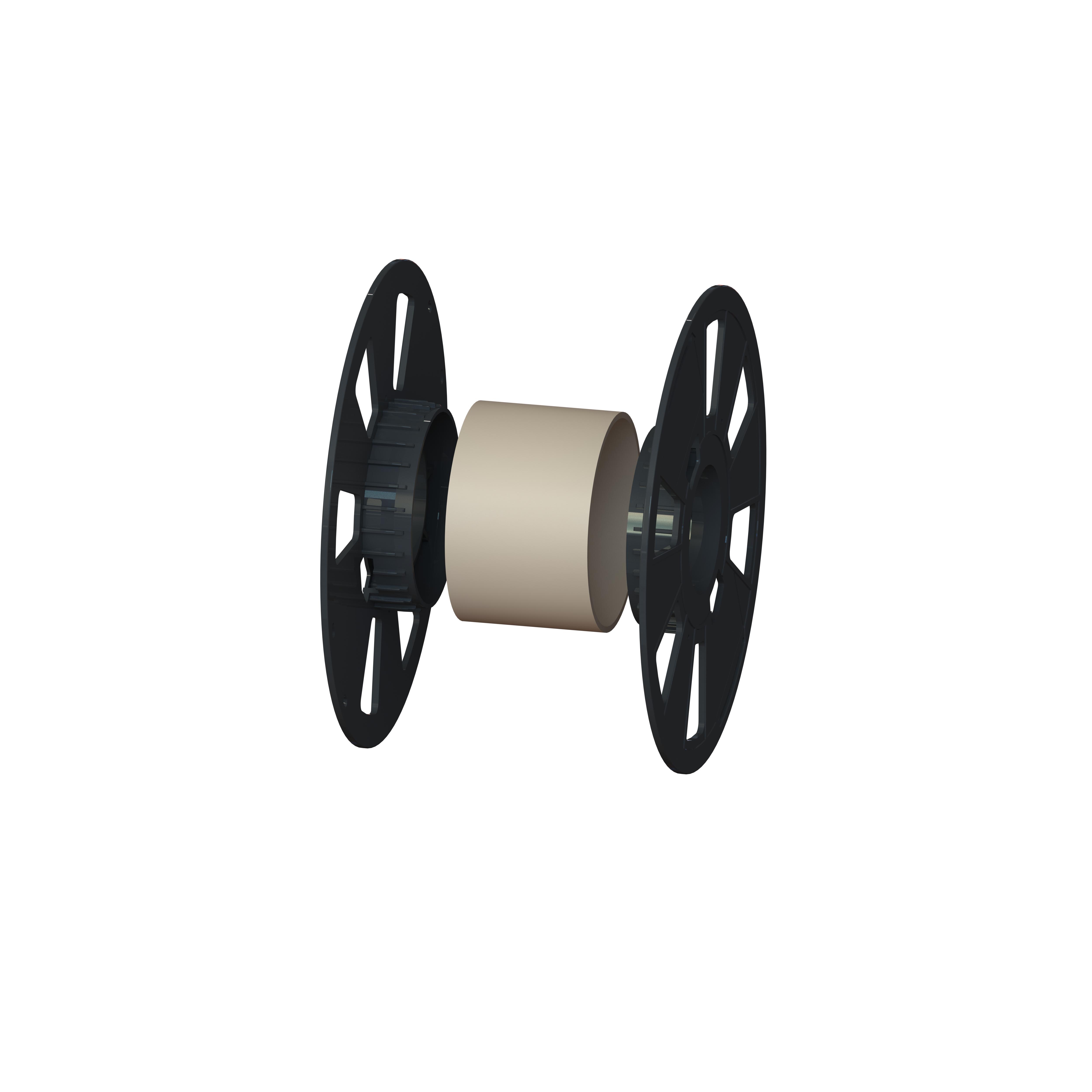 Катушка для филамента разборная SoloPlast под картонную катушку внутренний 84мм (КФР-1)