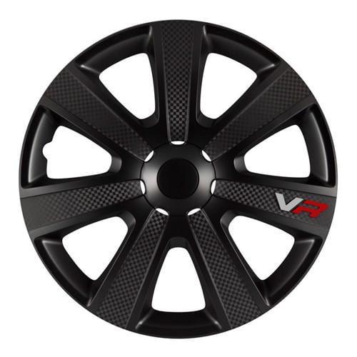 Колпаки для колес 4 Racing VR Carbon R16 4 шт. Black
