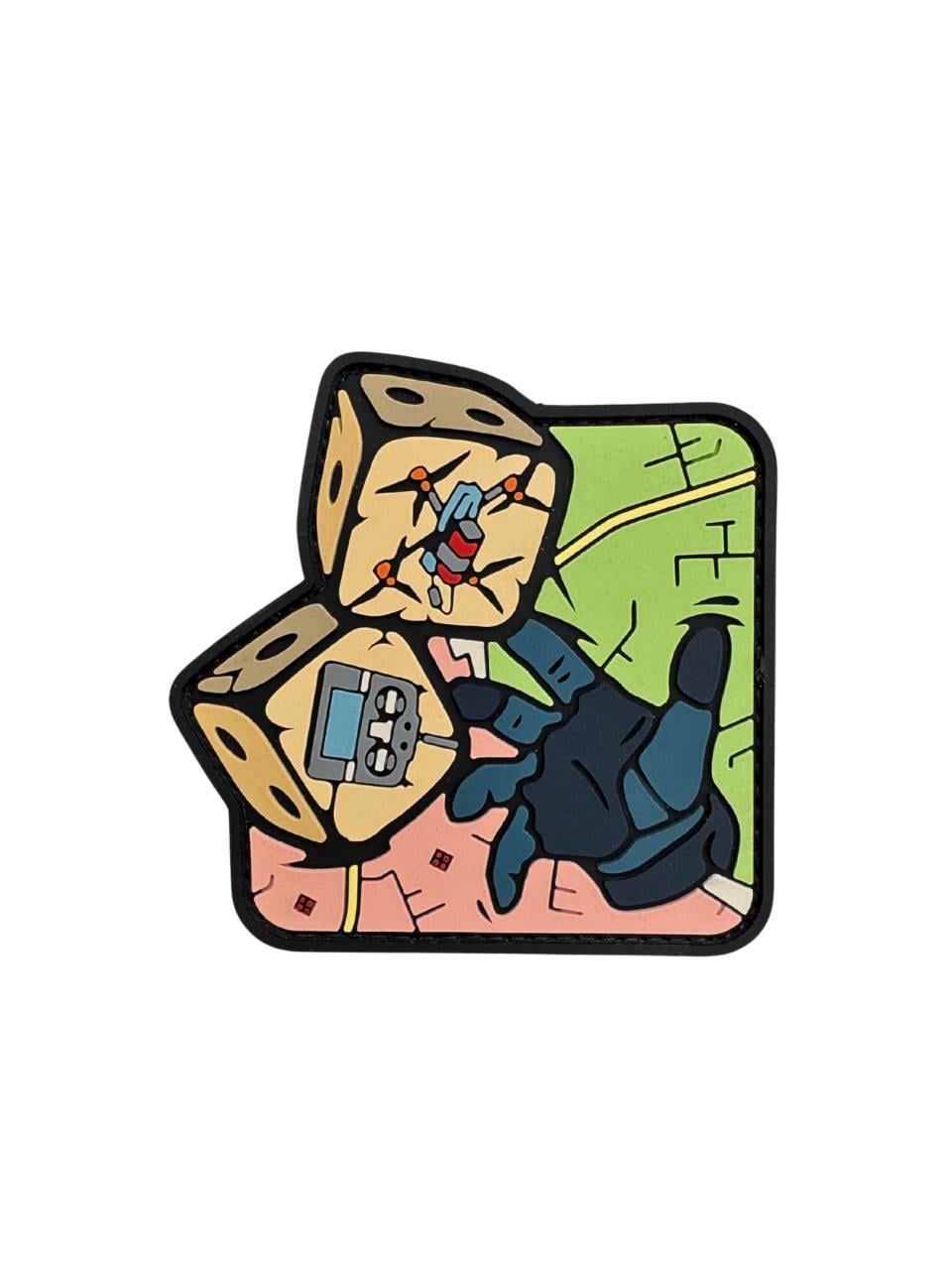 Патч Кубіки Койот (PATCH-HUB-371) Патч Кубіки Койот (PATCH-HUB-371)