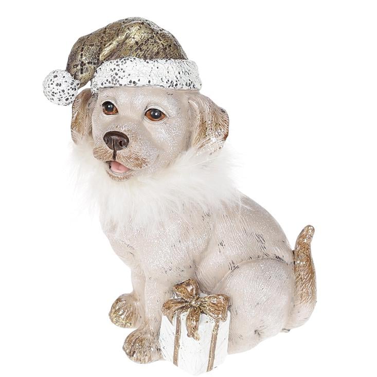 Декоративная статуэтка BonaDi Песик с подарком (218-899)