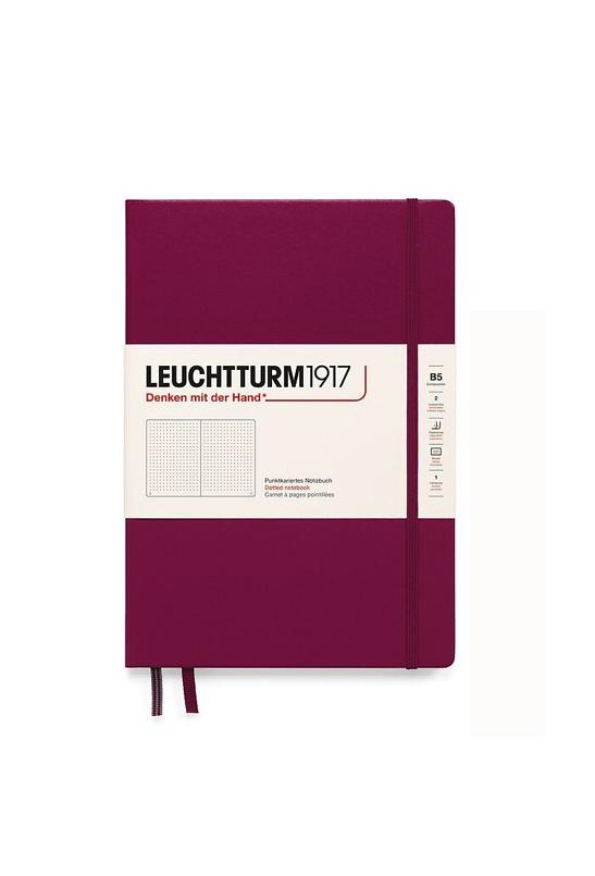 Блокнот Leuchtturm1917 Composition B5 точка Винный (366163)