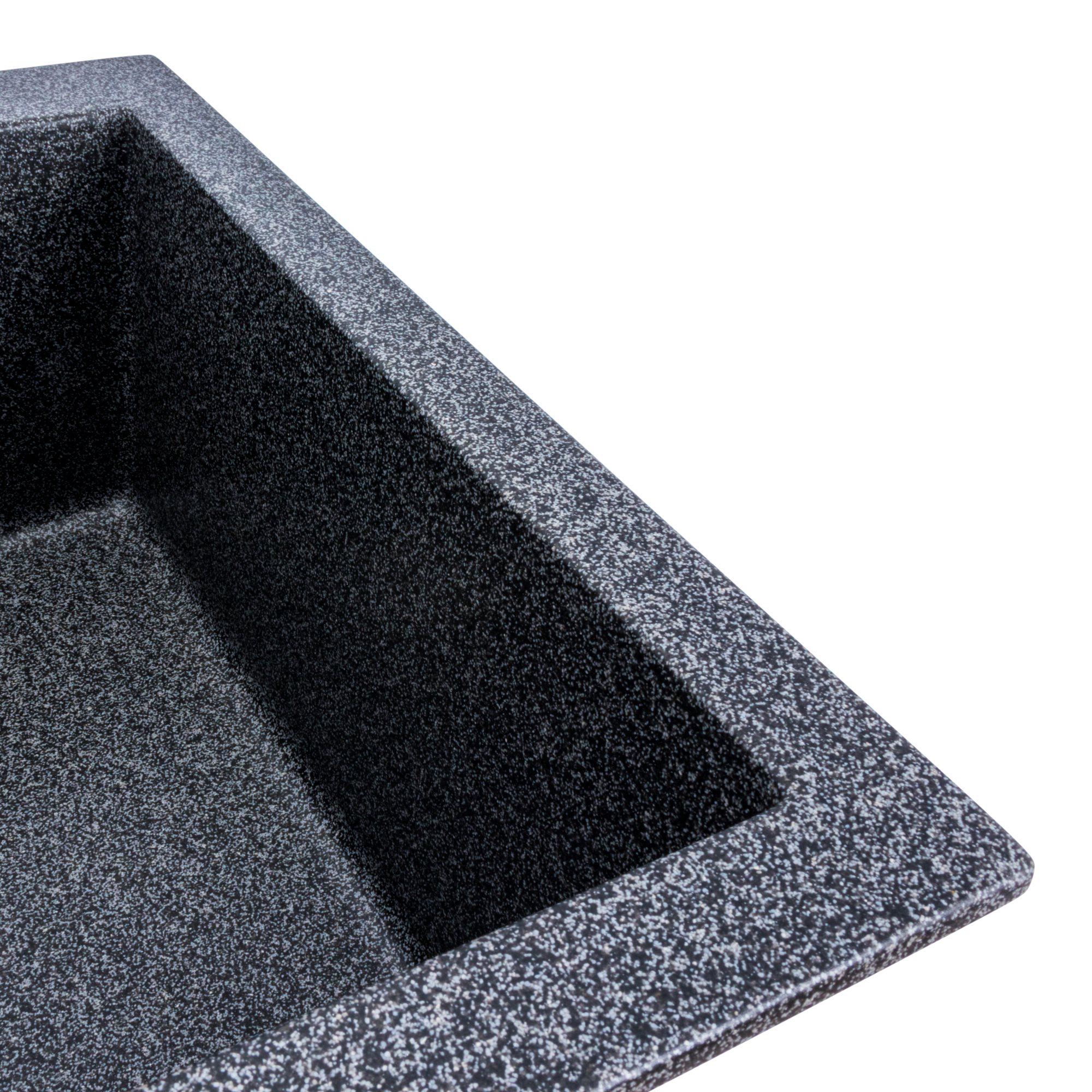 Мойка гранитная для кухни Platinum 4150 SOKIL матовая Графитовый - фото 3 Мойка гранитная для кухни Platinum 4150 SOKIL матовая Графитовый - фото 3