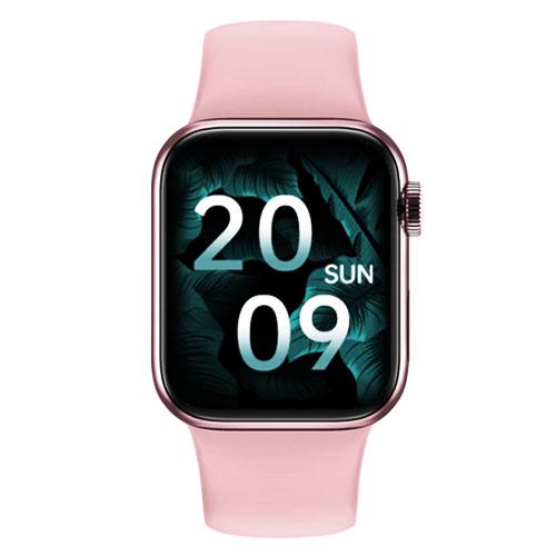 Смарт-годинник Smart Watch ip 12-1 Фітнес трекер і голосовий виклик Pink