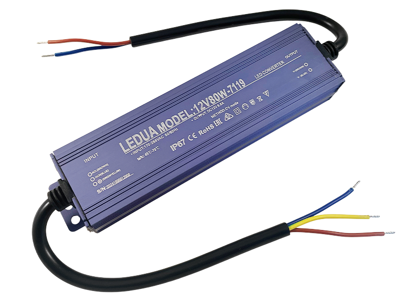 Блок живлення LEDUA 80W IP67 WBP-80-12 6,6A (8728)